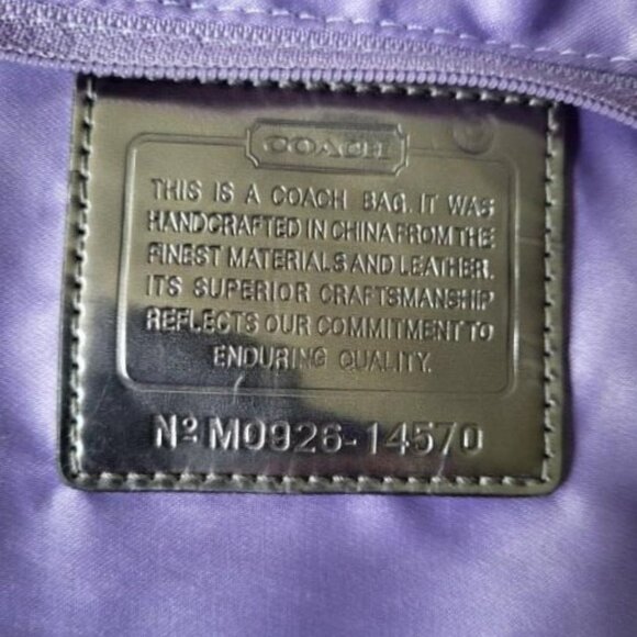 Coach Poppy Signature Hobo Bag - Picture 4 of 9